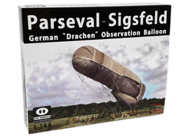 1/144 Pig Models Parseval - Sigsfeld German Drachen Observation Balloon Plastic Model Kit 144-003