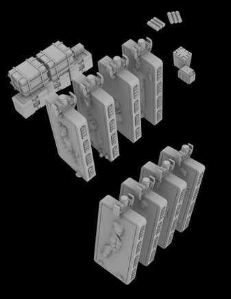1/72 Green Strawberry Razor Crest - Cargo Stuff - Carbonites B18222