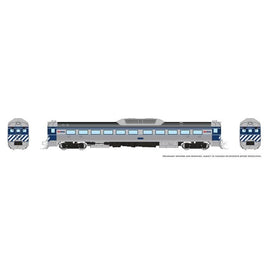 N Rapido Budd RDC-1 (Ph 2) (DC/Silent): BC Rail - Blue 516005