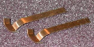 HO Tomar Locomotive Pick Up Shoes (2 Pair/pkg) 805