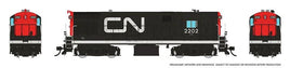 HO Rapido H16-44 (DC/Silent): CN Rail - Wet Noodle Scheme: #2217 - 044037 - MPM Hobbies