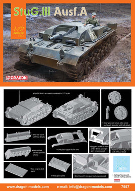 1/72 Dragon Model Stug. III Ausf. A 7557