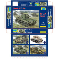 1/72 Uni Model BT-7A Tank 240