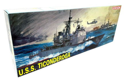 1/350 Dragon Model USS Ticonderoga CG-47 Plastic Model Kit 1003