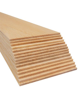 Bud Nosen Balsa Wood Sheet 1/8" x 4" x 36" (15/pkg) 1144