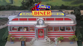 O/HO Miller Engineering Large Stella's Diner Sign 88-6451 - MPM Hobbies