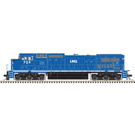 HO Atlas Master Dash 8-40CW Silver LMS [Locomotive Management Services] #724 - 10004490