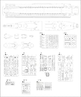 1/350 Veryfire U.S.Navy Battleship USS Montana BB-67 350913
