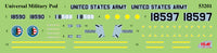1/35 ICM Universal Military Pod and M8A1 US Landing Mat 53201