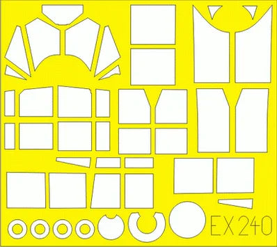 1/48 Eduard Paint Mask for TAMIYA Fi 156C Storch EX240