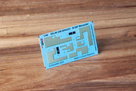 1/48 Eduard B-26F Marauder cockpit insulation & armour plates SPACE 3DL48248