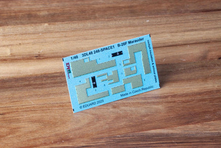 1/48 Eduard B-26F Marauder cockpit insulation & armour plates SPACE 3DL48248