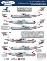 1/144 Fundekals CAAK / AIR KORYO IL-76 CANDIDS 44007