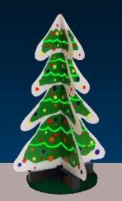 Miller Engineering 3D Animated Christmas Tree 2009 - MPM Hobbies
