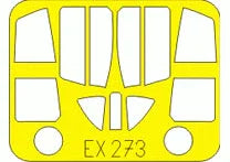 1/48 Eduard Paint Mask for HASEGAWA TA-4 EX273