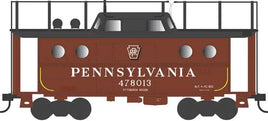 HO Bowser N5c Caboose PRR Shadow Keystone Pitt Region w/Trainphone Road #478013 - 43400 - MPM Hobbies