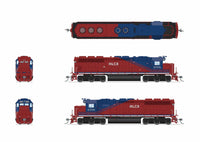 HO Broadway Ltd EMD SD45 HLCX 6513 Red & Blue Paragon4 Sound/DC/DCC 9807