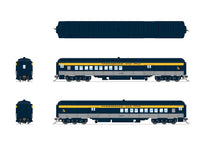 HO Broadway Ltd C&O Coach-Baggage Combine #458 Tri-Color Paint 9115 - MPM Hobbies