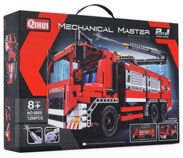 Mechanical Master Bricks Fire Truck with Water Spraying (1288 pcs) 6805