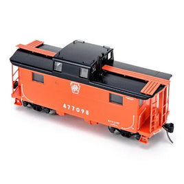 HO Bowser N5 Caboose PRR Orange Plain Keystone Road #477098 - 43365 - MPM Hobbies