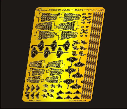 1/350 Flyhawk WW II IJN Aircraft Carrier Mast Set IV 350139