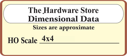 HO Bar Mills The Hardware Store 05042