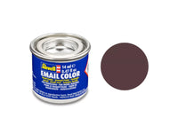 Revell Email Color Enamel Paint 14ml - Matte "Leather Brown" (RAL 8027) 32184