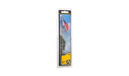 Woodland Large US Flag - Pole 5952 - MPM Hobbies