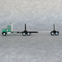 N Trainworx Jack A Buell Kenworth W900 Log Truck 49087