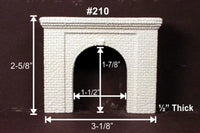 N Monroe Tunnel Portal Cut Stone Single-Track #210