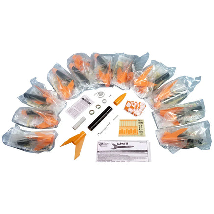 Estes Alpha III Bulk Pack (12 Pack) 01751 - MPM Hobbies