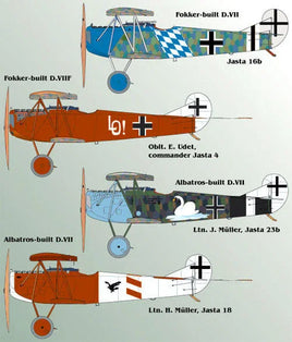 1/32 Lifelike Decals Fokker D.VII p-1 32-016