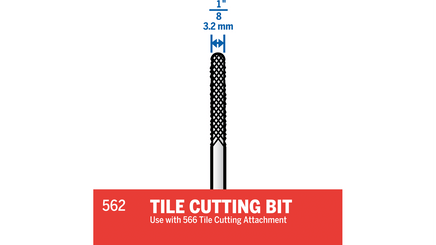 Dremel 3.2mm Tile Cutting Bits 562