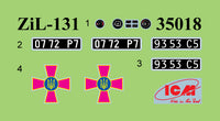 1/35 ICM ZiL-131 with Driver Armed Forces of Ukraine 35019