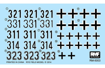 1/35 Ryefield Models Pz.Kpfw.VI Ausf. E Early Production Tiger I w/Full Interior 5003
