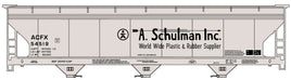 HO Accurail A. Schulman Inc 3-Bay ACF Covered Hopper 81763 - MPM Hobbies