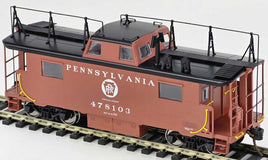 HO Bowser N8 Caboose PRR Cir. Key. Cen. Reg. w/Trainphone Road #478116 - 43427