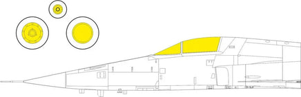 1/48 Eduard Paint Mask for AFV CLUB / EDUARD F-5E TFace EX1019