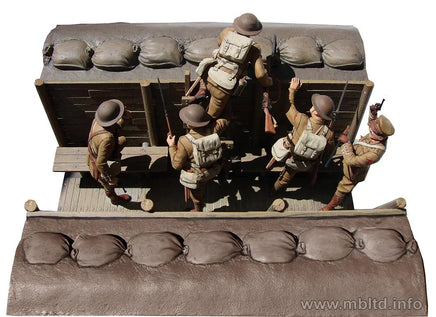 1/35 Master Box British Infantry Before the Attack 35114