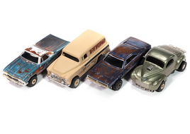 HO Auto World Thunderjet 2025 Release 2 Thunder Road 8/pack 416