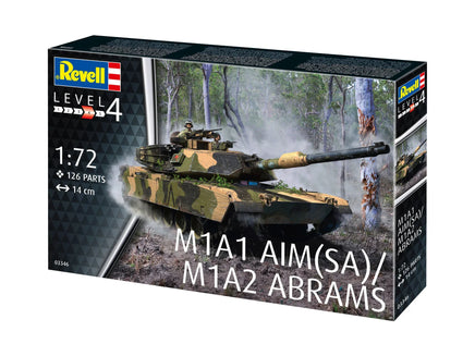 1/72 Revell Germany M1A1 AIM(SA)- M1A2 Abrams 03346