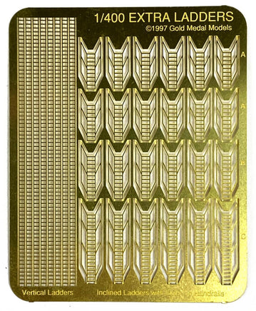 1/400 Gold Medal Extra Ladders Photo Etch Set 400-6