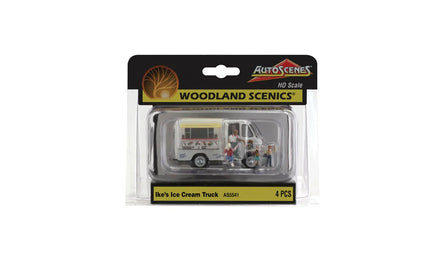 HO Woodland Ike's Ice Cream Truck 5541 - MPM Hobbies