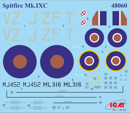 1/48 ICM Spitfire Mk.IXC "Beer Delivery" 48060
