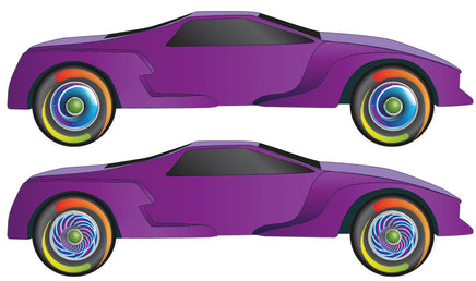 PineCar Cyclone Wheel Flare Decal 4067