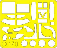 1/72 Eduard Paint Mask for ITALERI A-26C CX170