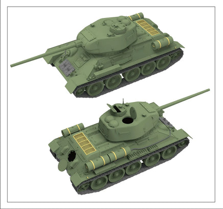 1/35 Ryefield Models T-34/85 Model 1944 No.174 Factory 5040