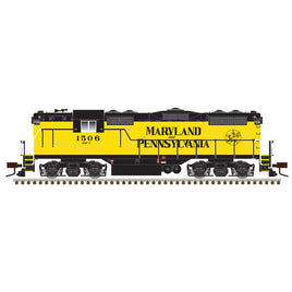 HO Atlas GP7 Silver Maryland & Pennsylvania 1506 (Yellow/Black) 10003935