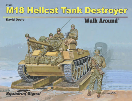 Squadron Signal Book - M18 Hellcat Tank Destroyer Walk Around 27029