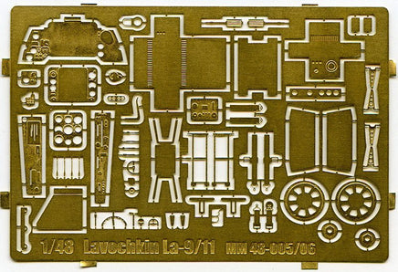 1/48 Mikro Mir Lavochkin La-9 Soviet Fighter 48-005